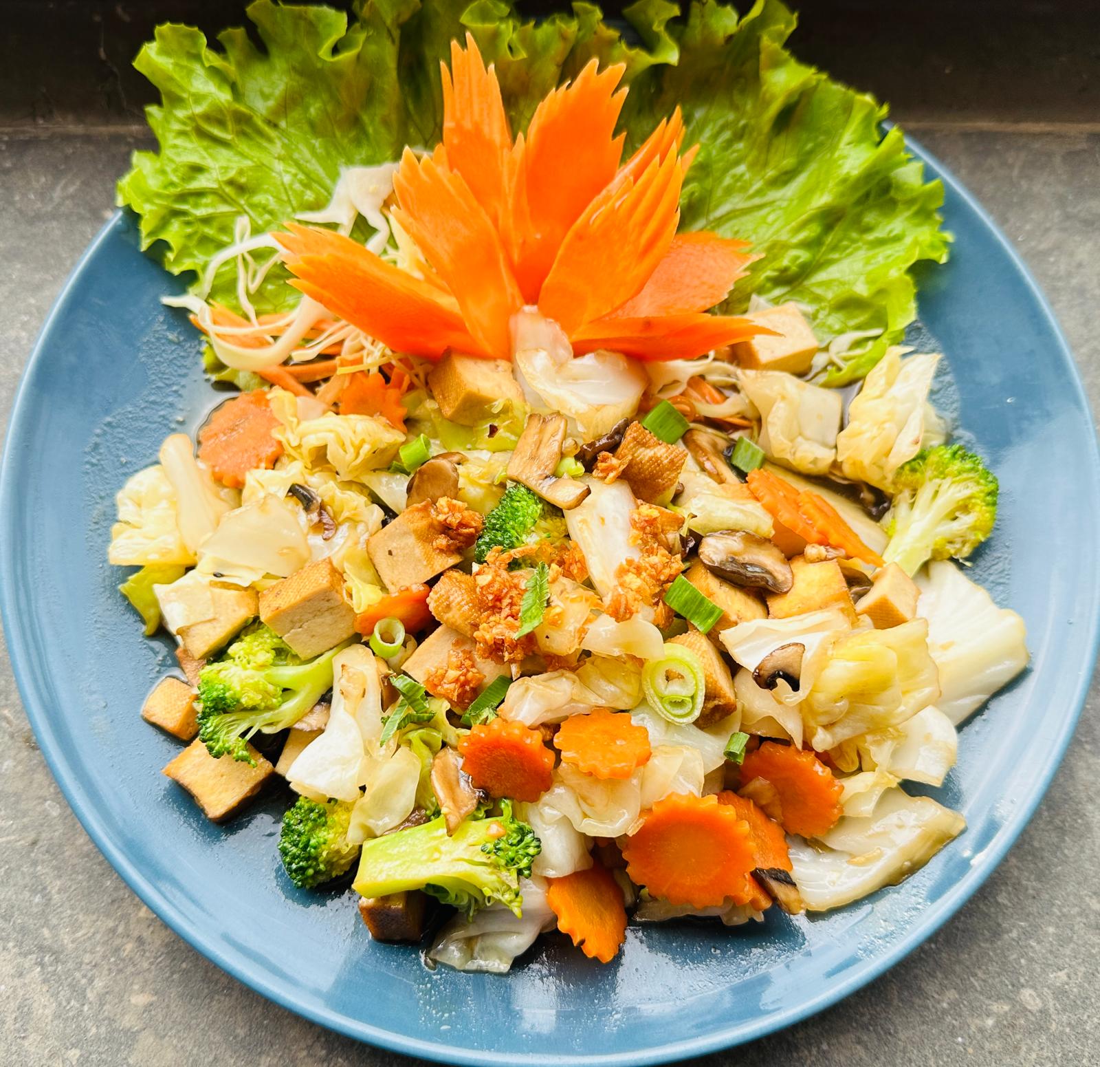 Pad Pak Ruam Tofu